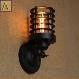 Corridoio buio Scale Il balcone della testata di un letto Lampada da parete decorativa