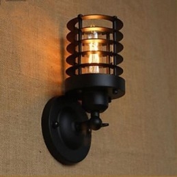 Corridoio buio Scale Il balcone della testata di un letto Lampada da parete decorativa