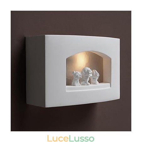 Lampada da parete in gesso per camera da letto creativa contemporanea e contratta Lampada da parete Luci Lampada da parete in gesso per camera da letto creativa contemporanea e contratta Lampada da parete Luci