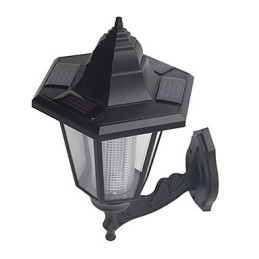 Lampada da parete per esterni con illuminazione solare per giardino, percorso, cortile, sicurezza