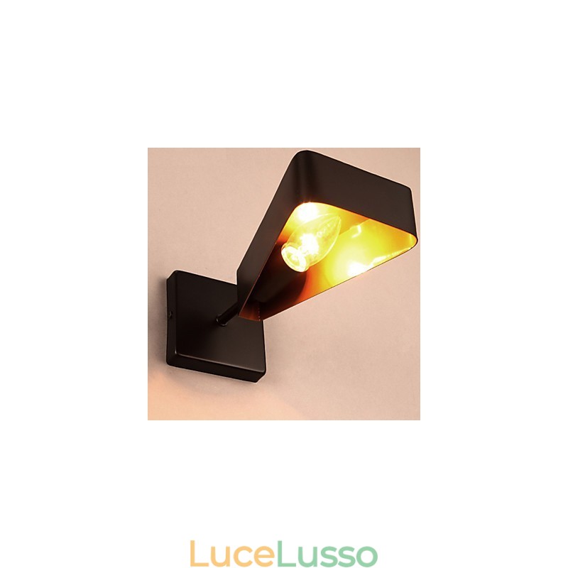 Lampada da parete creativa in ferro battuto Loft industriale Vento Restaurando modi antichi Luci