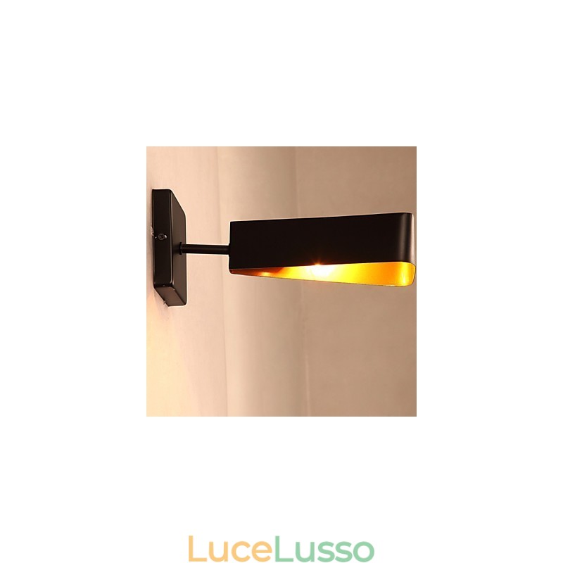 Lampada da parete creativa in ferro battuto Loft industriale Vento Restaurando modi antichi Luci