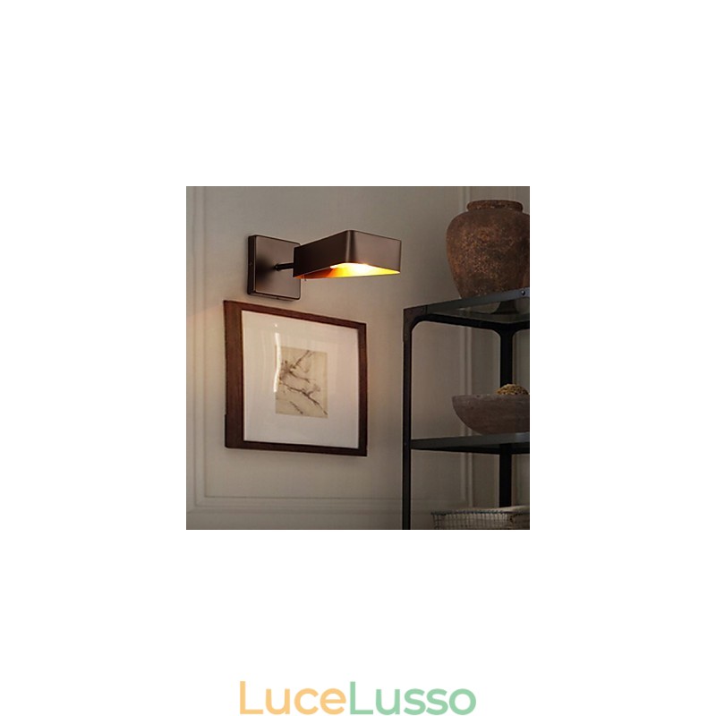 Lampada da parete creativa in ferro battuto Loft industriale Vento Restaurando modi antichi Luci