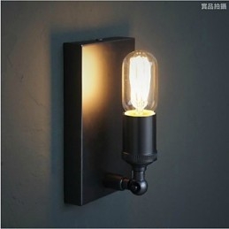 Lampada da parete Edison con contratto e creativo, vento industriale, che ripristina i modi antichi