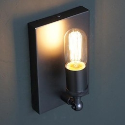 Lampada da parete Edison con contratto e creativo, vento industriale, che ripristina i modi antichi