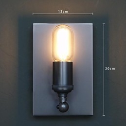 Lampada da parete Edison con contratto e creativo, vento industriale, che ripristina i modi antichi