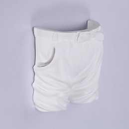 Lampada da parete in gesso per bambini, creativa e contemporanea, con luci a forma di pantaloni per la stanza dei bambini