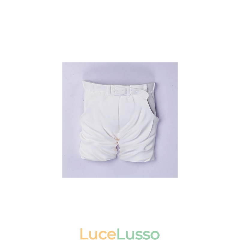 Lampada da parete in gesso per bambini, creativa e contemporanea, con luci a forma di pantaloni per la stanza dei bambini