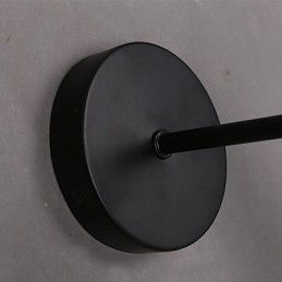 Lampada da parete decorativa in ferro battuto retrò a forma di pompelmo, personalità creativa
