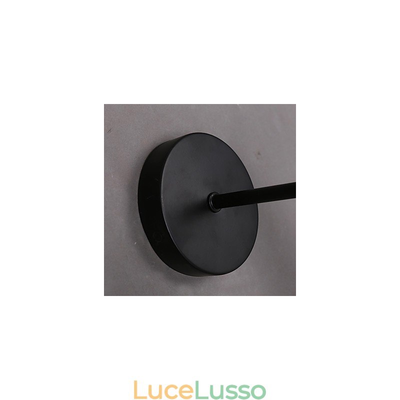 Lampada da parete decorativa in ferro battuto retrò a forma di pompelmo, personalità creativa
