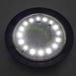 Lampada da parete per esterni con energia solare, per giardino, cortile, porta, percorso, villa, bianca