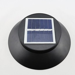 Lampada da parete per esterni con energia solare, per giardino, cortile, porta, percorso, villa, bianca