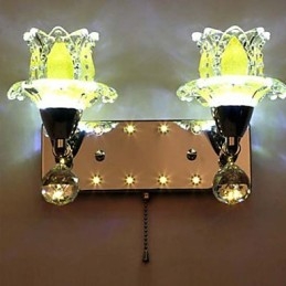 Lampada da parete in cristallo creativa contemporanea e contrattuale