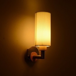 Applique da parete moderne contemporanee in legno e bambù
