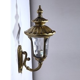 Lampada da parete vintage creativa di alta qualità per villa da giardino