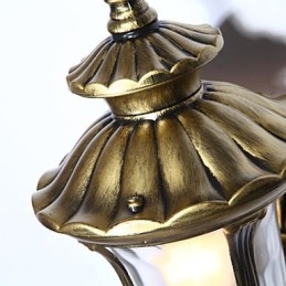 Lampada da parete vintage creativa di alta qualità per villa da giardino