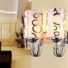 Lampada da parete in cristallo creativa contemporanea e contrattuale