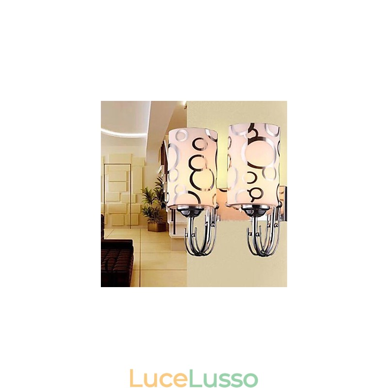 Lampada da parete in cristallo creativa contemporanea e contrattuale