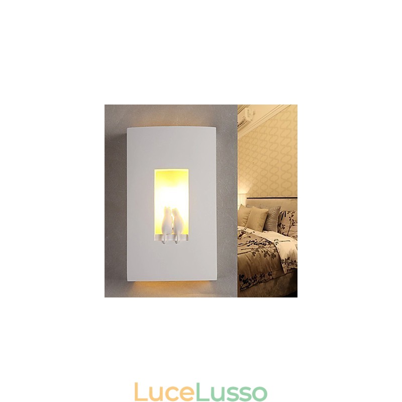 Moda Calda Bambini Camera Sospesa Luce Creativa Kitty Gesso Lampada da Parete Luci