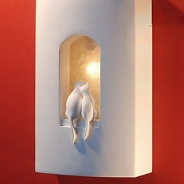 Moda Calda Bambini Camera Sospesa Luce Creativa Kitty Gesso Lampada da Parete Luci
