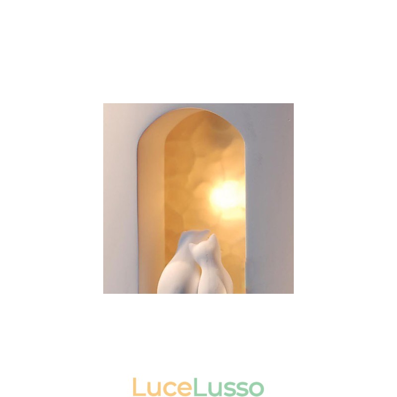Moda Calda Bambini Camera Sospesa Luce Creativa Kitty Gesso Lampada da Parete Luci