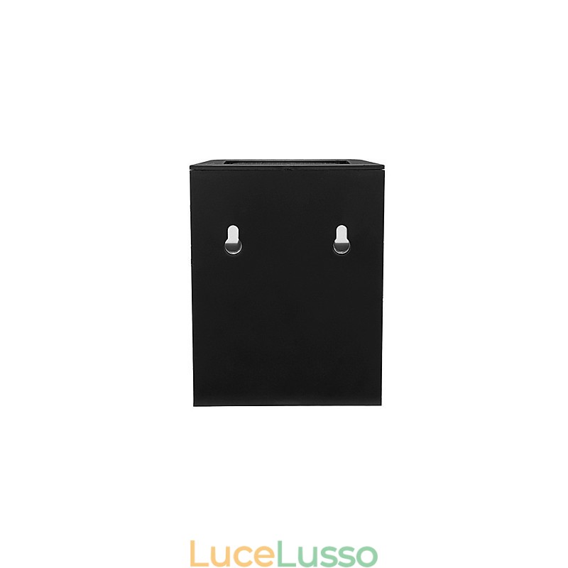 Lampada da parete con 2 lanterne a energia solare, colore giallo caldo