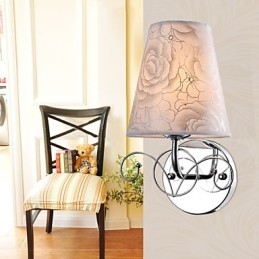 Lampada da parete in cristallo creativa contemporanea e contrattuale in stile europeo