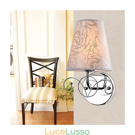 Lampada da parete in cristallo creativa contemporanea e contrattuale in stile europeo Lampada da parete in cristallo creativa contemporanea e contrattuale in stile europeo