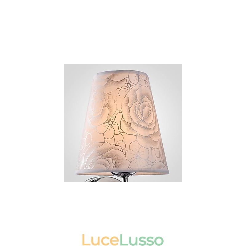 Lampada da parete in cristallo creativa contemporanea e contrattuale in stile europeo