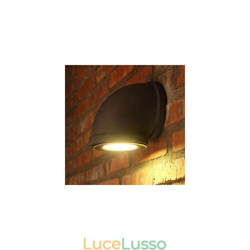 Loft Personalità Vintage Bar Bancone Tubo dell'acqua Lampada da parete Faretto Illuminazione Lotto Montaggio Scala Lampada da balcone