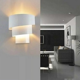 Lampada da parete a spirale di design moderno di alta qualità Lampada da parete creativa