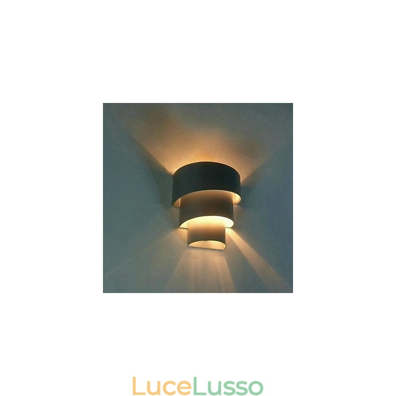 Lampada da parete a spirale di design moderno di alta qualità Lampada da parete creativa