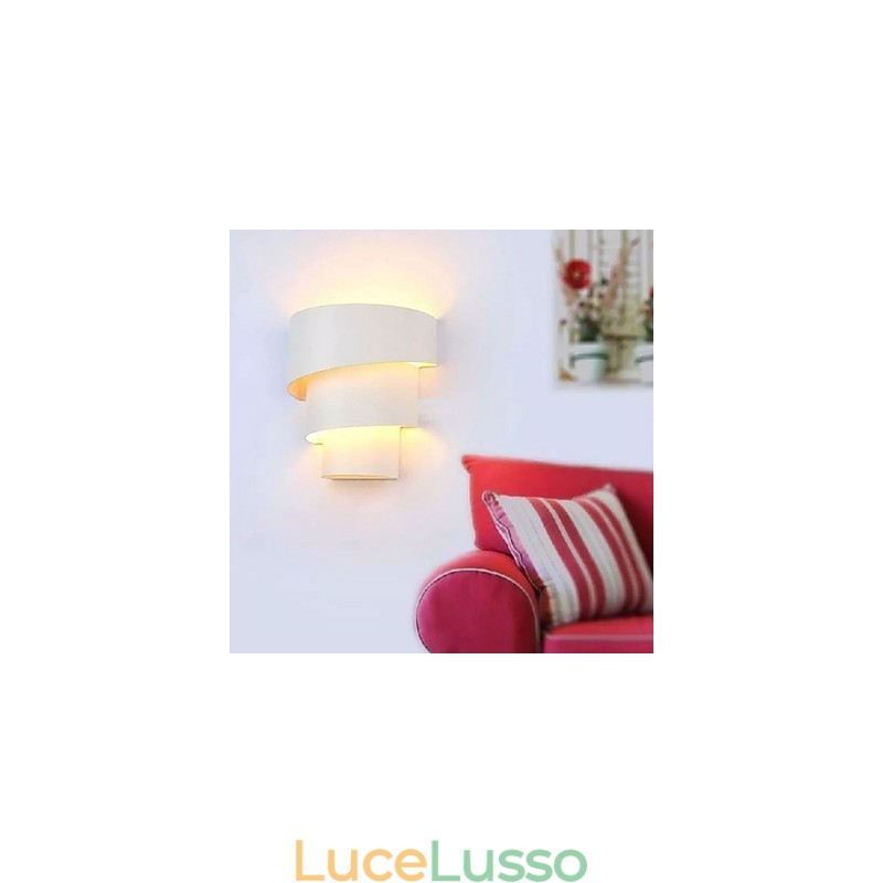 Lampada da parete a spirale di design moderno di alta qualità Lampada da parete creativa