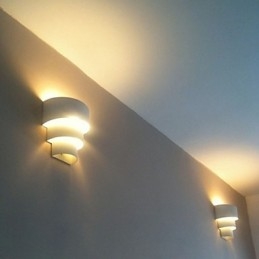 Lampada da parete a spirale di design moderno di alta qualità Lampada da parete creativa