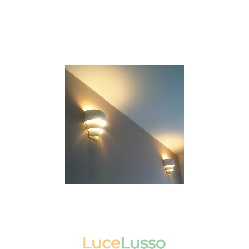 Lampada da parete a spirale di design moderno di alta qualità Lampada da parete creativa