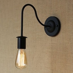 Lampada da parete decorativa retrò, stile country americano, pastorale, semplicità, personalità creativa, corridoio, scale