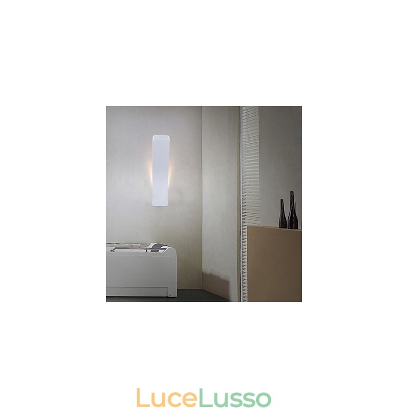 Lampada da parete in ferro battuto piegato creativo e contemporaneo, luci di potenza