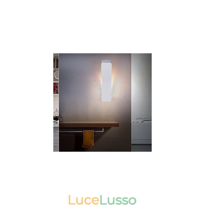 Lampada da parete in ferro battuto piegato creativo e contemporaneo, luci di potenza