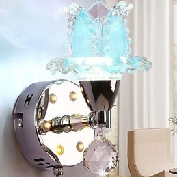 Lampada da parete in cristallo creativa contemporanea e contrattuale