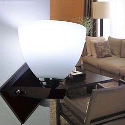 Lampada da parete in vetro Lampada da parete moderna calda della testata di un letto Luci