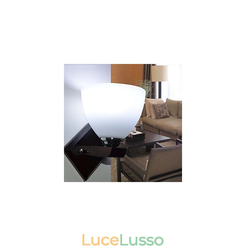 Lampada da parete in vetro Lampada da parete moderna calda della testata di un letto Luci