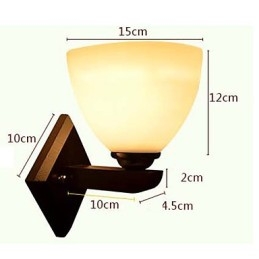 Lampada da parete in vetro Lampada da parete moderna calda della testata di un letto Luci
