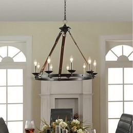 Lampadario Vintage Metallo