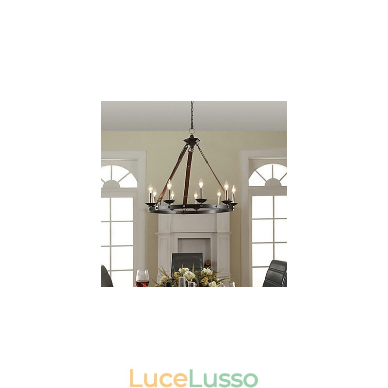 Lampadario Vintage Metallo