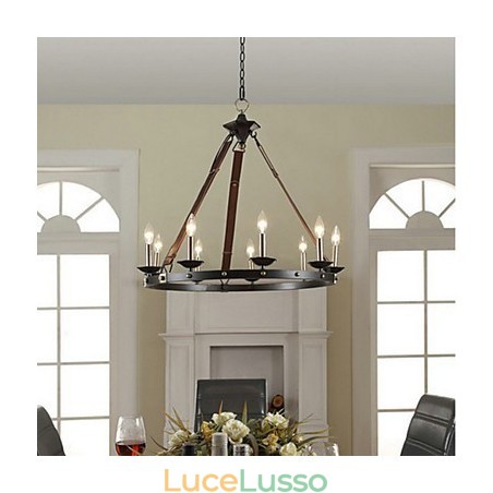 Lampadario Vintage Metallo Lampadario Vintage Metallo