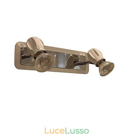 Moderne luci da parete cromate Luci da bagno con 2 luci Moderne luci da parete cromate Luci da bagno con 2 luci