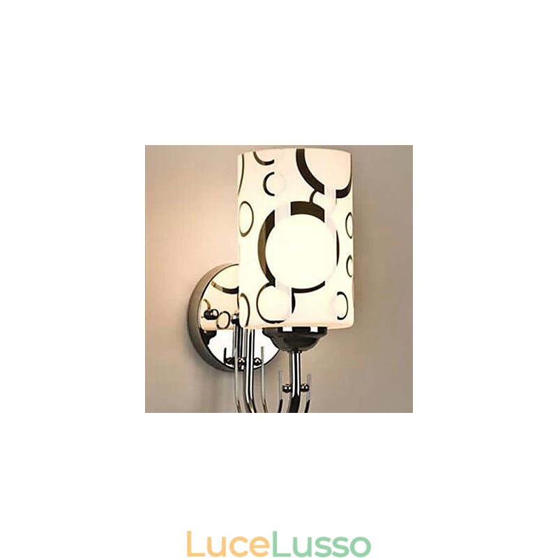 Lampada da parete in cristallo creativa contemporanea e contrattuale