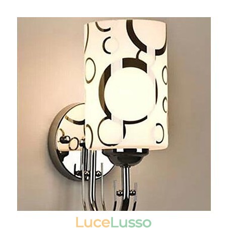 Lampada da parete in cristallo creativa contemporanea e contrattuale Lampada da parete in cristallo creativa contemporanea e contrattuale