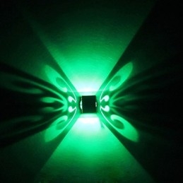 Lampada da parete creativa a farfalla