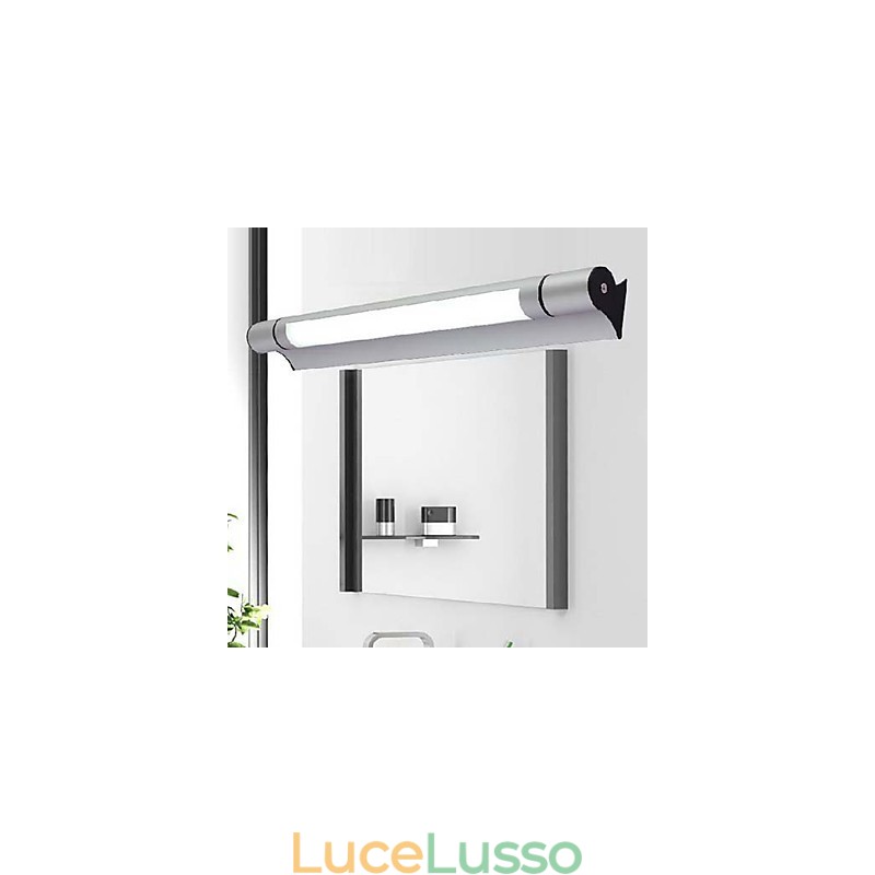 Illuminazione per il bagno moderna contemporanea T5 in metallo
